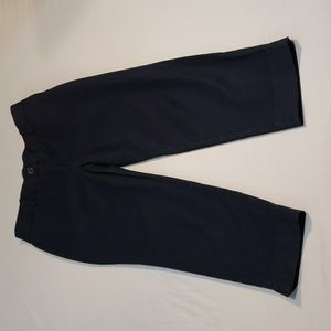 Talbots Perfect Crop Navy Blue Crop Pants Size 4P